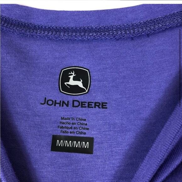 NWT John Deere purple hi low tshirt - Picture 4 of 7